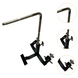 Maxbell Cowbell Clamp Percussion Holder for Drum Musical Instrument Bass Drum Pedals L Rod
