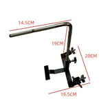 Maxbell Cowbell Clamp Percussion Holder for Drum Musical Instrument Bass Drum Pedals Cymbal Rod