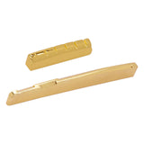 Maxbell Guitar Bridge Saddle Brass Musical Instrument Part Easy to Install Accessory Guitar Nuts Saddle