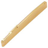 Maxbell Guitar Bridge Saddle Brass Musical Instrument Part Easy to Install Accessory Bottom Saddle