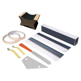 Maxbell 13 Pieces Guitar Tool Set Gift Music Radiu Repair Tools for Acoustic Guitar
