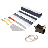 Maxbell 13 Pieces Guitar Tool Set Gift Music Radiu Repair Tools for Acoustic Guitar