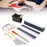 Maxbell 13 Pieces Guitar Tool Set Gift Music Radiu Repair Tools for Acoustic Guitar