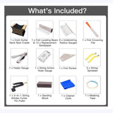 Maxbell Guitar Maintenance Tool Kit Guitar Repair Tool Kits for Electric Guitar Bass