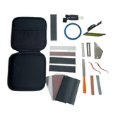 Maxbell 27 Pieces Guitar Setup Kit Guitar Tool Kits for Ukulele Banjo Electric Guitar