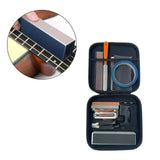Maxbell 27 Pieces Guitar Setup Kit Guitar Tool Kits for Ukulele Banjo Electric Guitar