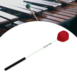 Maxbell Marimba Stick Orchestral Percussion for Xylophone Marimba Lover Glockenspiel red