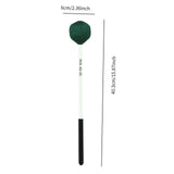 Maxbell Marimba Stick Orchestral Percussion for Xylophone Marimba Lover Glockenspiel dark green