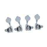 Maxbell 4x Electric Guitar String Tuning Pegs Knobs Tuning Keys for Concert Practice argent