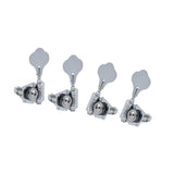 Maxbell 4x Electric Guitar String Tuning Pegs Knobs Tuning Keys for Concert Practice argent