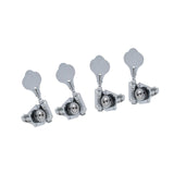 Maxbell 4x Electric Guitar String Tuning Pegs Knobs Tuning Keys for Concert Practice argent