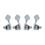 Maxbell 4x Electric Guitar String Tuning Pegs Knobs Tuning Keys for Concert Practice argent