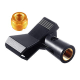 Maxbell Mic Clip Holder Adjustable Mic Holder Clamp for Speeches Performances