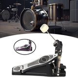 Maxbell Bass Drum Pedal Adjustable Single Pedal Hammer for Kick Drum Set Home School