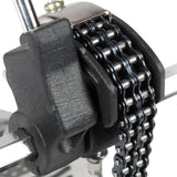 Maxbell Bass Drum Pedal Adjustable Single Pedal Hammer for Kick Drum Set Home School