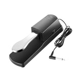 Maxbell Piano Sustain Pedal Silent 6.5mm Foot Pedal for Digital Pianos Drum Training Sustain