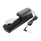 Maxbell Piano Sustain Pedal Silent 6.5mm Foot Pedal for Digital Pianos Drum Training Sustain