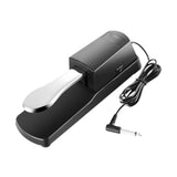 Maxbell Piano Sustain Pedal Silent 6.5mm Foot Pedal for Digital Pianos Drum Training Sustain