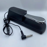Maxbell Piano Sustain Pedal Silent 6.5mm Foot Pedal for Digital Pianos Drum Training Sustain