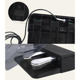 Maxbell Triple Pedal Ideal Accessory Piano Foot Pedal for Synthesisers Electric MIDI Black