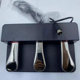 Maxbell Triple Pedal Ideal Accessory Piano Foot Pedal for Synthesisers Electric MIDI Black