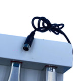 Maxbell Triple Pedal Ideal Accessory Piano Foot Pedal for Synthesisers Electric MIDI White