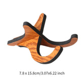 Maxbell 2Pcs Kalimba Stand Wooden Thumb Piano Display Stand for 10 Key 17 Key Kalimbas
