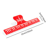Maxbell 8Pcs Music Score Holder Guitar Violin Music Clamp for Certificates Documents red