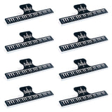 Maxbell 8Pcs Music Score Holder Guitar Violin Music Clamp for Certificates Documents black