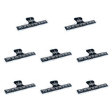 Maxbell 8Pcs Music Score Holder Guitar Violin Music Clamp for Certificates Documents black