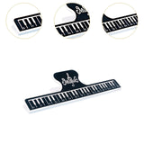 Maxbell 8Pcs Music Score Holder Guitar Violin Music Clamp for Certificates Documents black