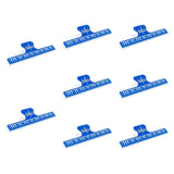 Maxbell 8Pcs Music Score Holder Guitar Violin Music Clamp for Certificates Documents blue