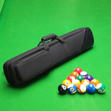 Maxbell Billiard Stick Carrying Case 1/2 Cue Cases Portable Handle Cue Cases Carry Bag black