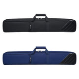 Maxbell Billiard Stick Carrying Case 1/2 Cue Cases Portable Handle Cue Cases Carry Bag black