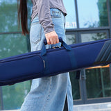 Maxbell Billiard Stick Carrying Case 1/2 Cue Cases Portable Handle Cue Cases Carry Bag blue