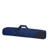 Maxbell Billiard Stick Carrying Case 1/2 Cue Cases Portable Handle Cue Cases Carry Bag blue