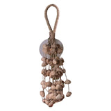 Maxbell Nutshell Handbell Handmade Gifts Shell Nut Shaker for Holiday Parties Adults Height 37cm
