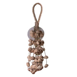 Maxbell Nutshell Handbell Handmade Gifts Shell Nut Shaker for Holiday Parties Adults Height 37cm