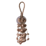 Maxbell Nutshell Handbell Handmade Gifts Shell Nut Shaker for Holiday Parties Adults Height 37cm