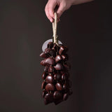 Maxbell Nutshell Handbell Handmade Gifts Shell Nut Shaker for Holiday Parties Adults Height 35cm