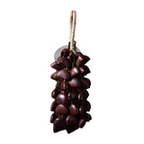 Maxbell Nutshell Handbell Handmade Gifts Shell Nut Shaker for Holiday Parties Adults Height 35cm