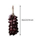 Maxbell Nutshell Handbell Handmade Gifts Shell Nut Shaker for Holiday Parties Adults Height 35cm