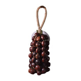 Maxbell Nutshell Handbell Handmade Gifts Shell Nut Shaker for Holiday Parties Adults Height 30cm