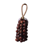 Maxbell Nutshell Handbell Handmade Gifts Shell Nut Shaker for Holiday Parties Adults Height 30cm