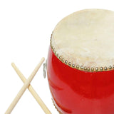 Maxbell Chinese Waist Drum Chinese Wooden Drum for Performance Music Education Dance
