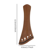 Maxbell 4/4 Size Violin Tailpiece Violin Accessories Musical Instrument Part Replace date wood