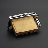 Maxbell Guitar Tremolo Bridge Replacement and Full Size Brass Block for Guitar Accs