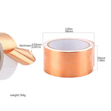 Maxbell 2 inch x 33 Feet Conductive Copper Tape for Guitars Emi Shielding DIY Crafts