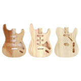 Maxbell Guitar Body Guitar Accessory DIY Guitar Barrel for Luthiers DIY Craft Lovers Style A