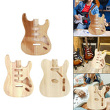 Maxbell Guitar Body Guitar Accessory DIY Guitar Barrel for Luthiers DIY Craft Lovers Style A